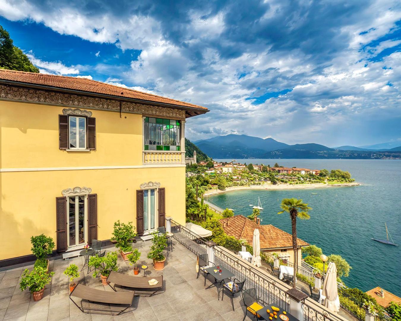 Hotel La Rondinella Cannero Riviera Exterior photo
